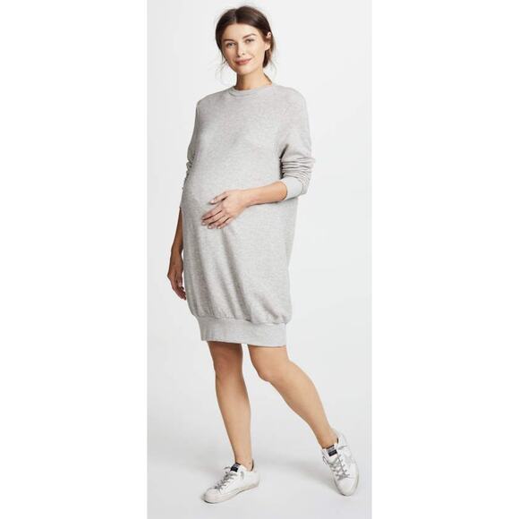 Hatch O/S maternity Sweatshirt Dress - Picture 1 of 6